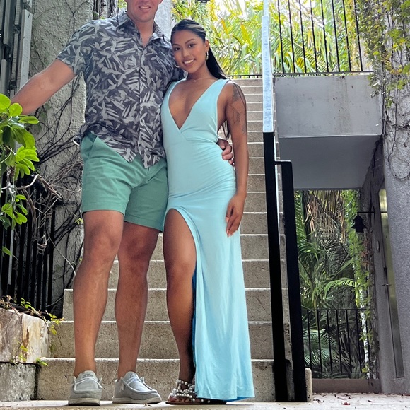 Superdown Maxi Jersey Dress - Picture 2 of 4